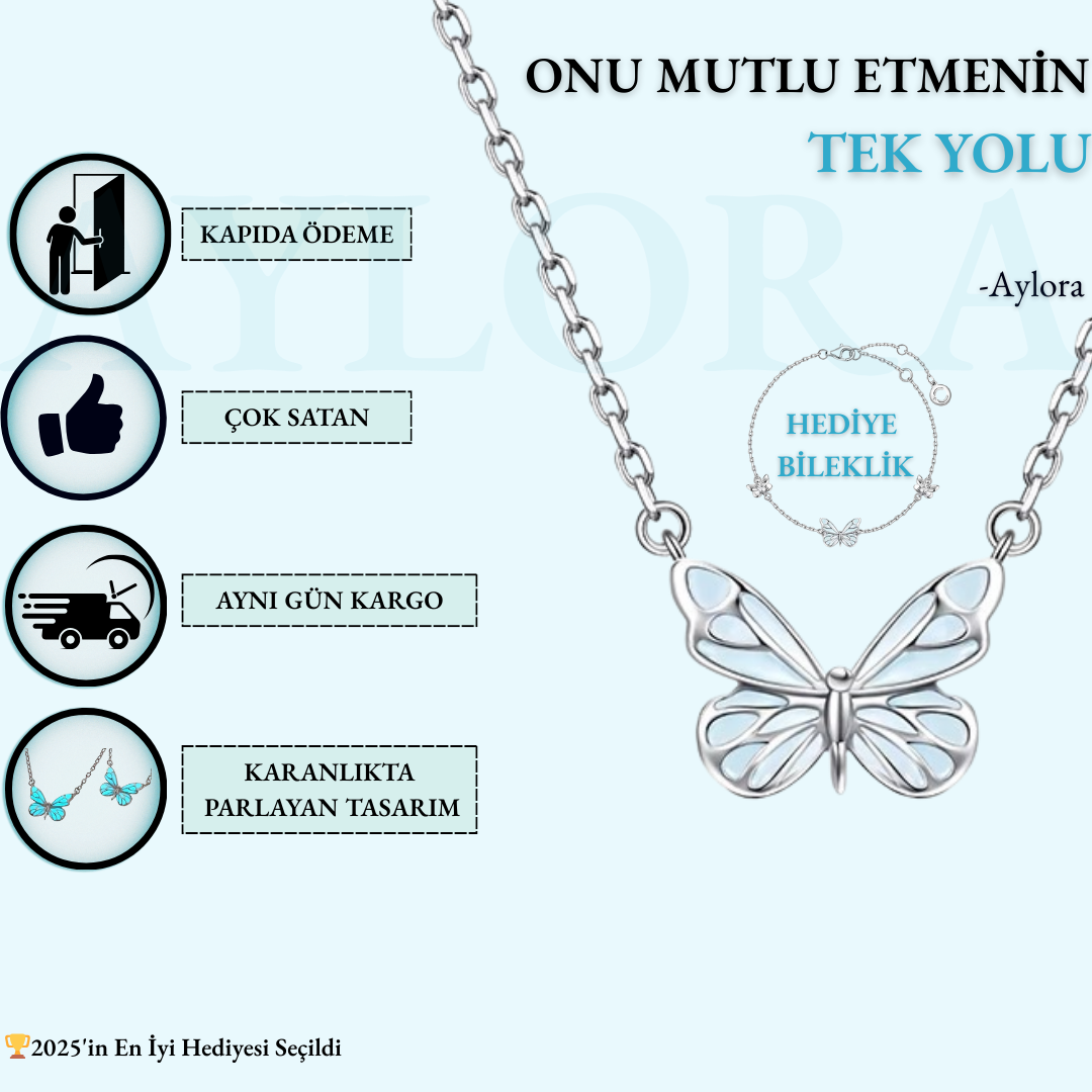 Aylora - Gece Zerafeti Kolye